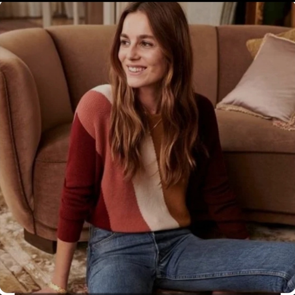 Sezane S Tie Back Sweater
